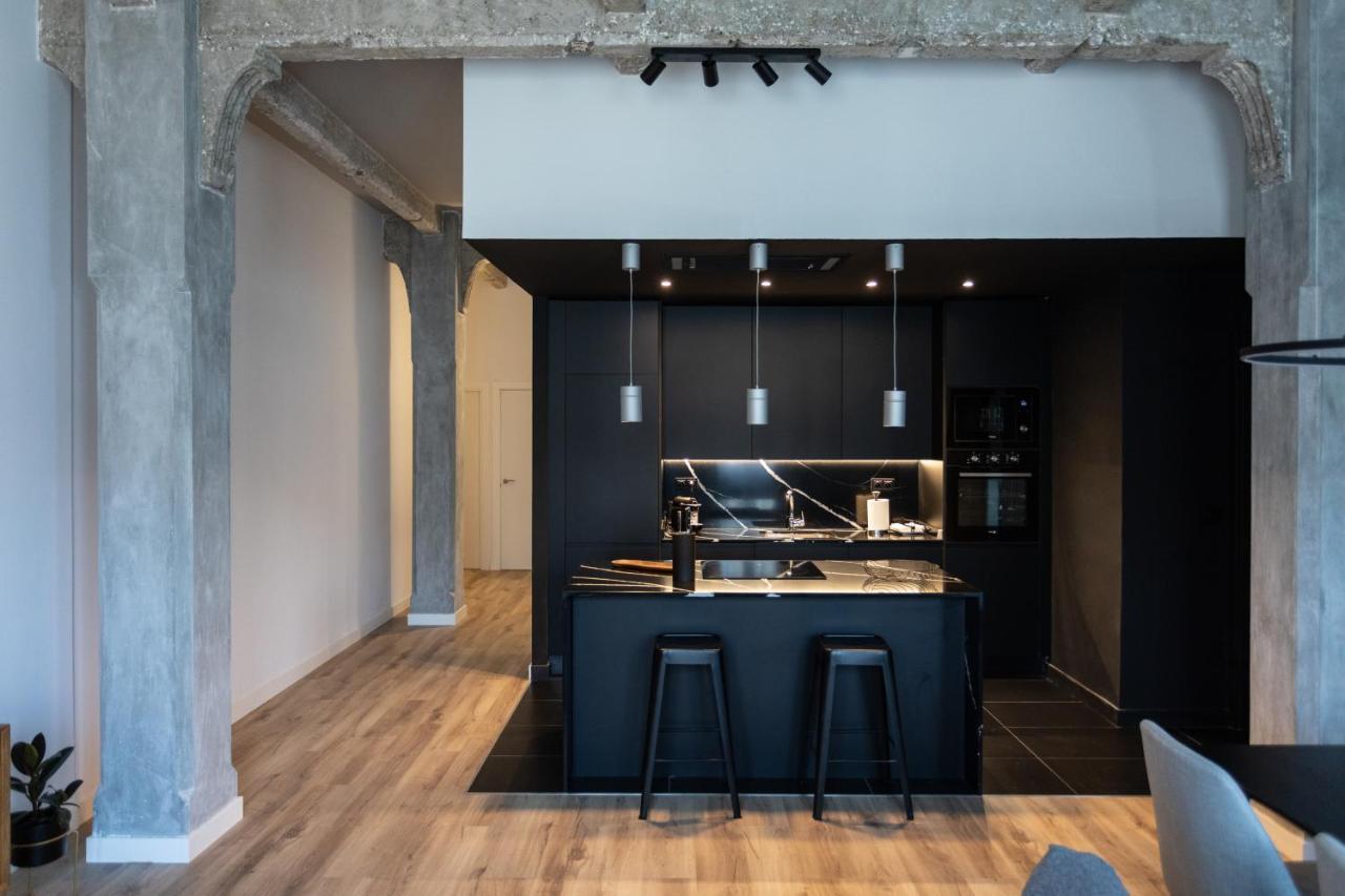 Piso De Diseno Con Vistas A La Ria. Apartamento Bilbau Exterior foto